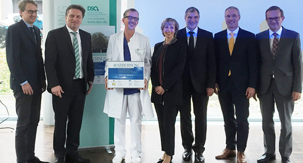 Das Klinikum Stuttgart erhält eine Auszeichnung für das Engagement beim Thema Organspende