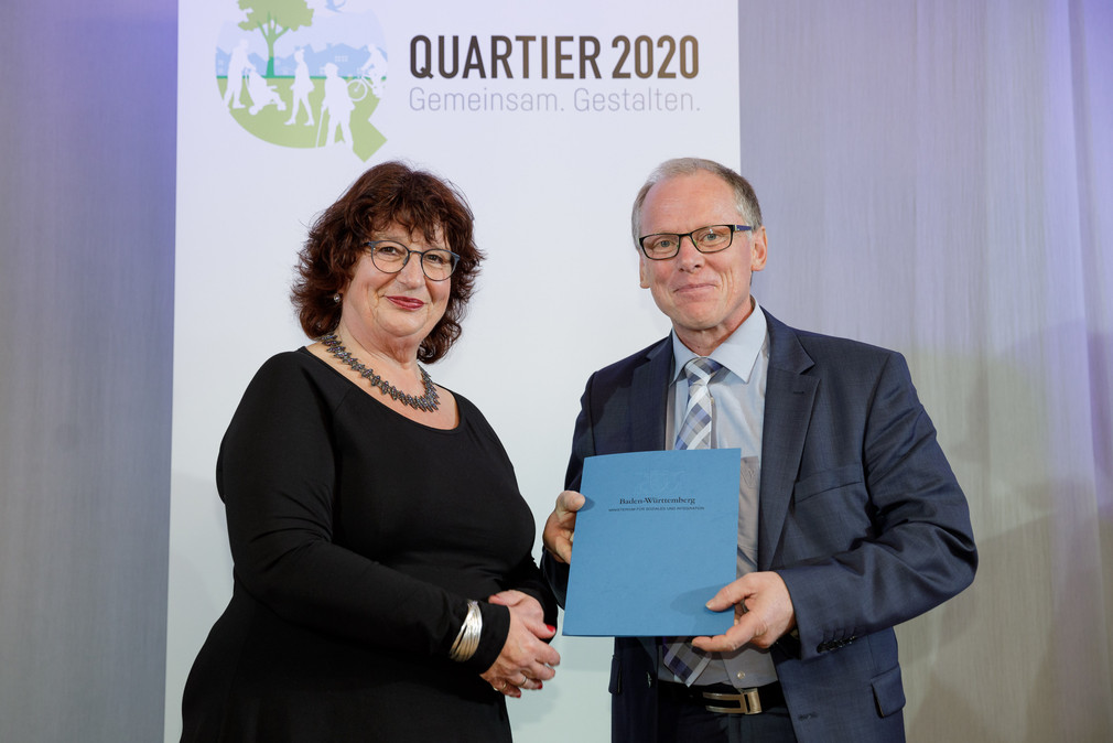 Preisverleihung des Ideenwettbewerbs zur Landesstrategie „Quartier 2020 - Gemeinsam.Gestalten.“: Preisträger Küssaberg
