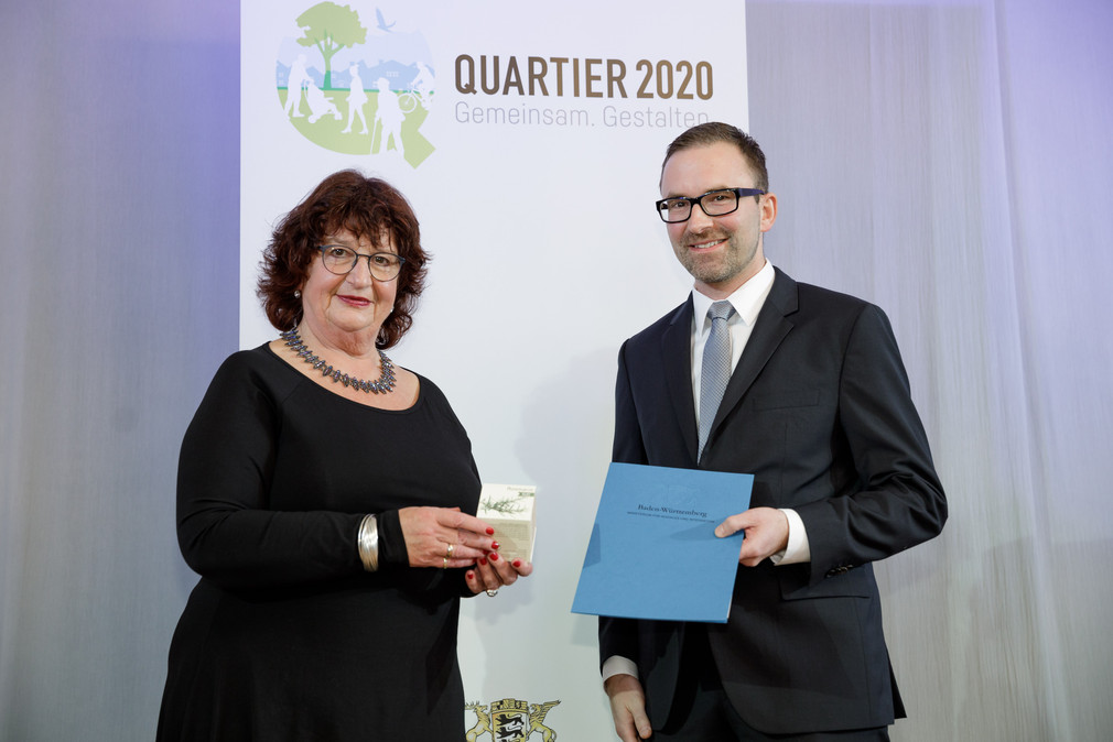 Preisverleihung des Ideenwettbewerbs zur Landesstrategie „Quartier 2020 - Gemeinsam.Gestalten.“: Preisträger Herrenberg