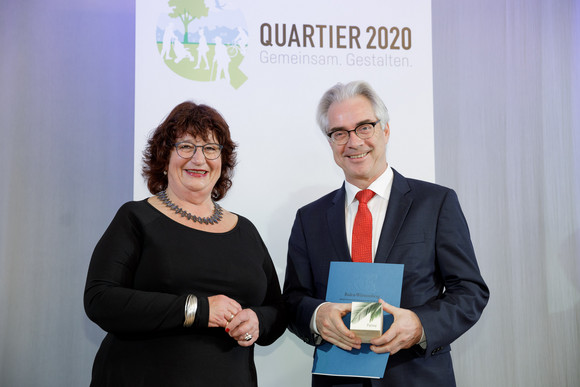 Preisverleihung des Ideenwettbewerbs zur Landesstrategie „Quartier 2020 - Gemeinsam.Gestalten.“: Preisträger Schwäbisch Hall
