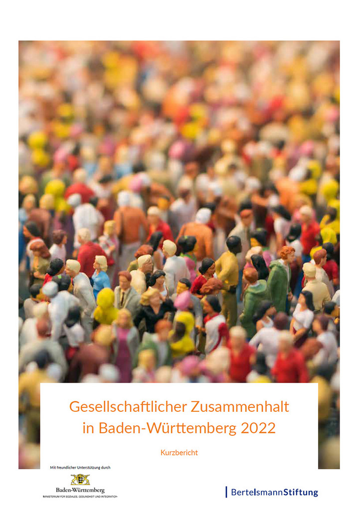 Studie &bdquo;Gesellschaftlicher Zusammenhalt in Baden-W&uuml;rttemberg 2022&ldquo;