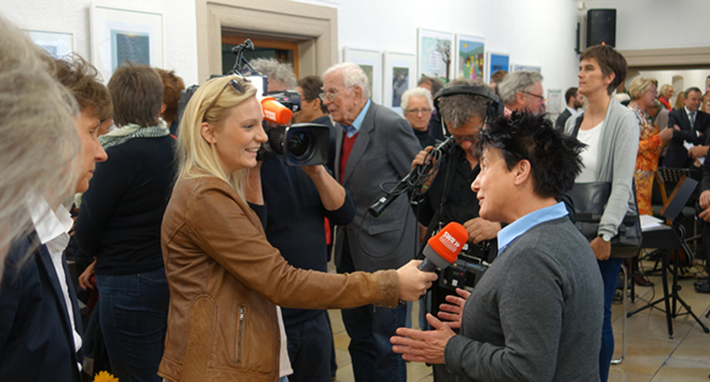 Sozialministerin Katrin Altpeter im Interview mit dem SWR