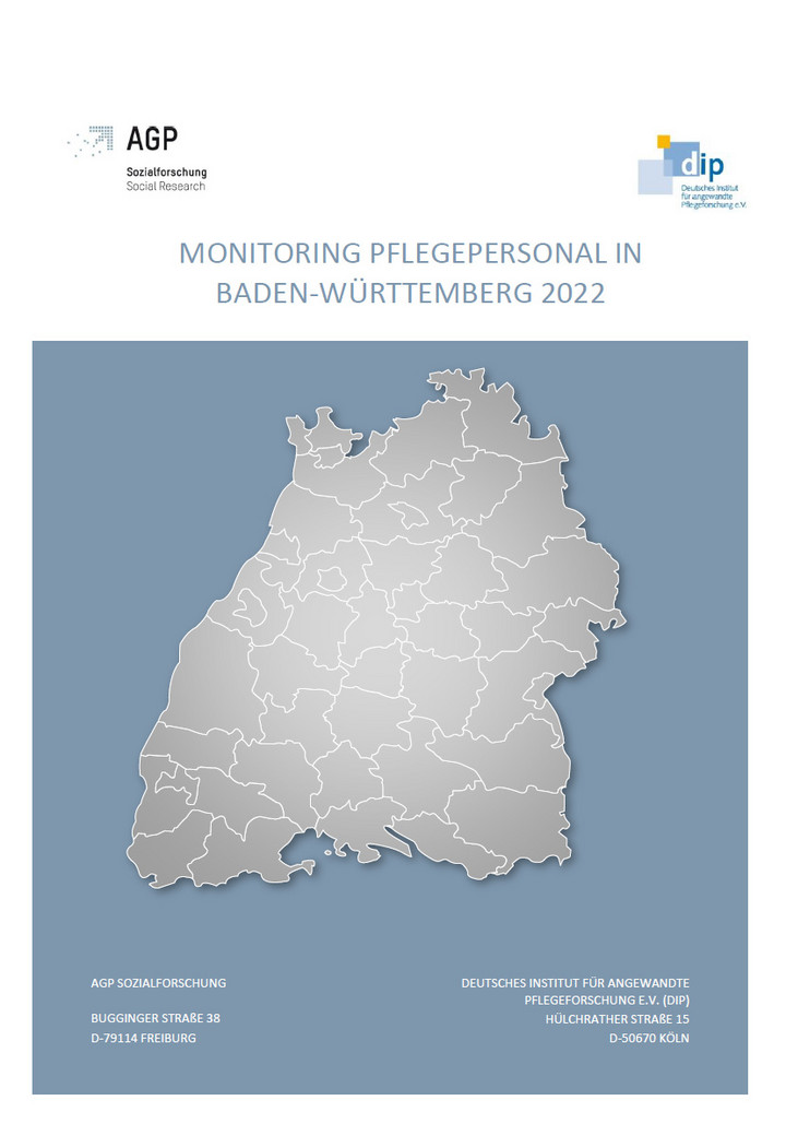 Monitoring Pflegepersonal in Baden-W&uuml;rttemberg 2022