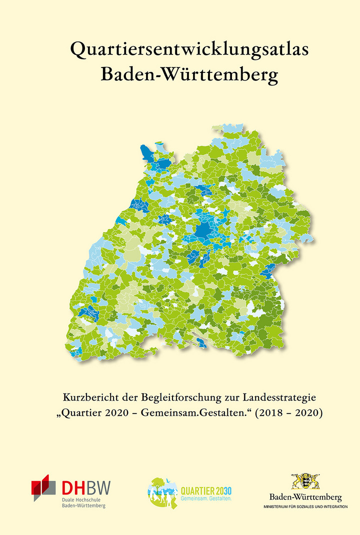 Informationen zum Quartiersentwicklungsatlas Baden-W&uuml;rttemberg - Kurzbericht