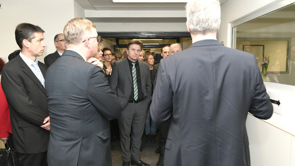 Rundgang durch das neue Gebäude der Psychiatrie der Medius Klinik Kirchheim