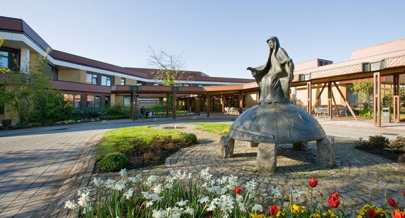 Haupteingang des Klinikums Biberach