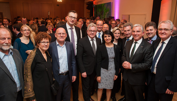 Europa Neujahrsempfang in der Landesvertretung in Brüssel Gruppenbild