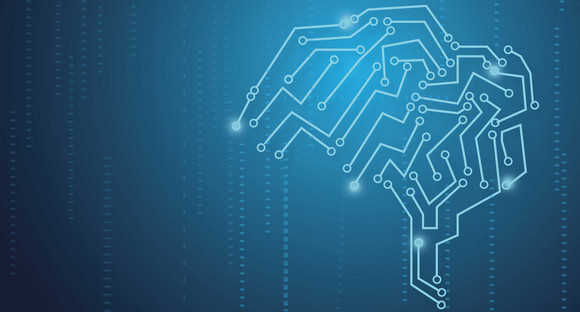 Grafik eines Netzwerks für Künstliche Intelligenz