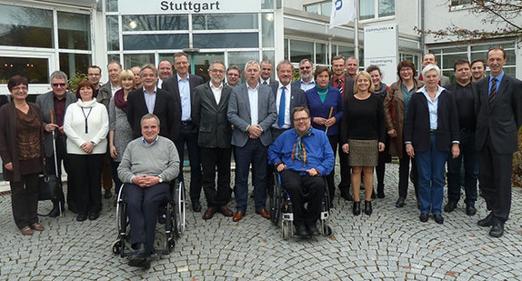 Gruppenbild der Behindertenbeauftragten von Bund und Ländern