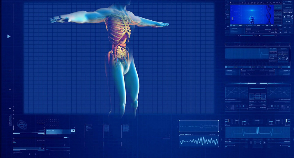 3D-Scan des menschlichen Körpers