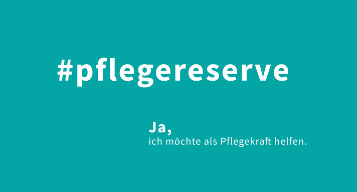 #pflegereserve Online-Plattform bringt Freiwillige und Einrichtungen zusammen