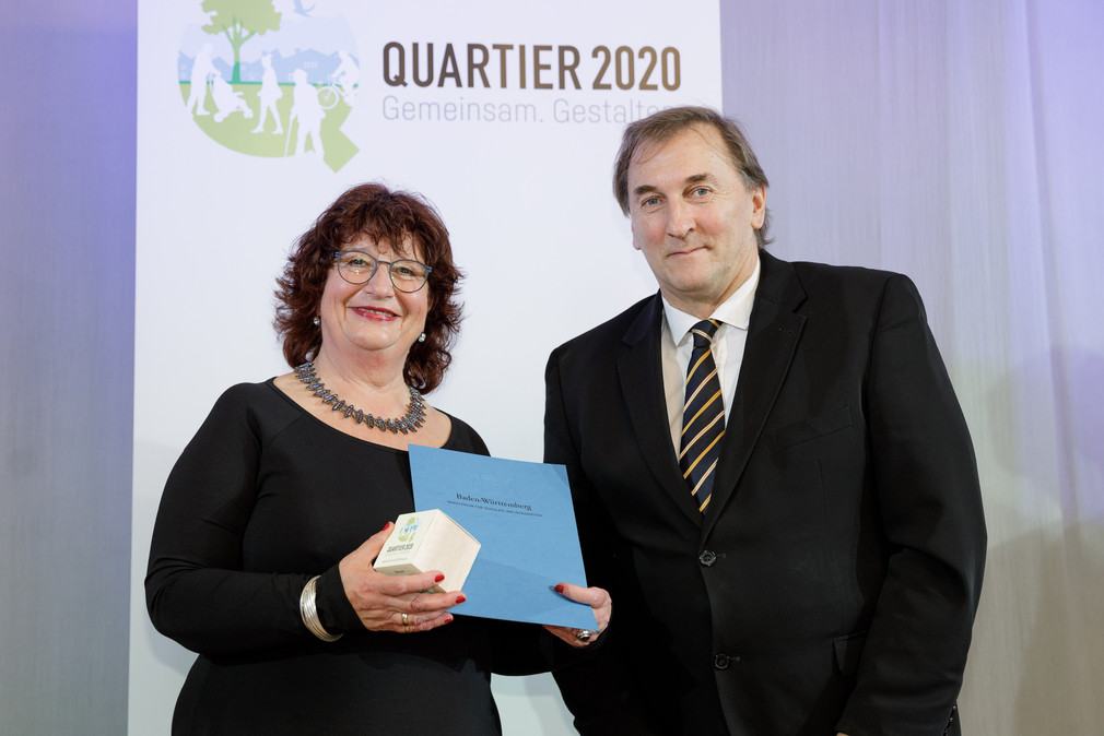 Preisverleihung des Ideenwettbewerbs zur Landesstrategie „Quartier 2020 - Gemeinsam.Gestalten.“: Preisträger Singen (Hohentwiel)