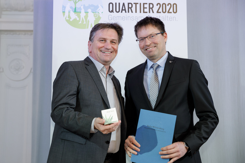 Preisverleihung des Ideenwettbewerbs zur Landesstrategie „Quartier 2020 - Gemeinsam.Gestalten.“: Preisträger Simmozheim