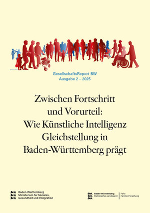 Silhouetten von Menschen in verschiedenen Lebenslagen