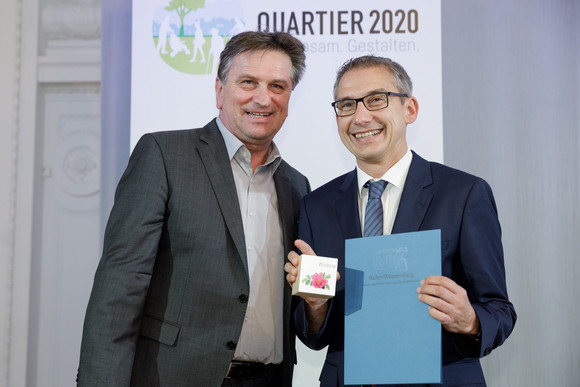 Preisverleihung des Ideenwettbewerbs zur Landesstrategie „Quartier 2020 - Gemeinsam.Gestalten.“: Preisträger Tettnang
