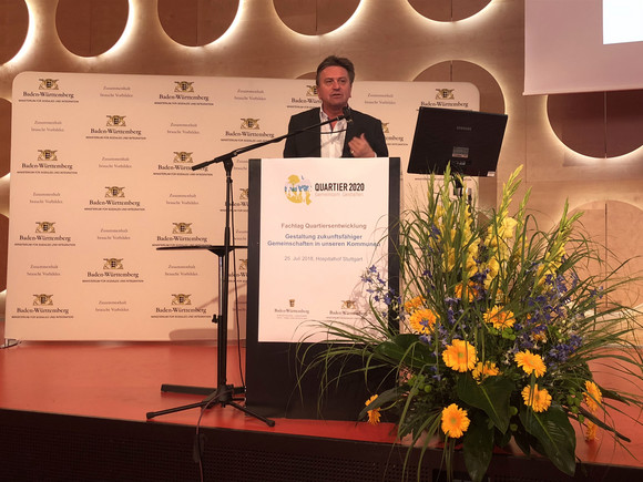 Quartier2020 Fachtag Quartiersentwicklung Fachtag Quartier am 25. Juli 2018 im Hospitalhof in Stuttgart