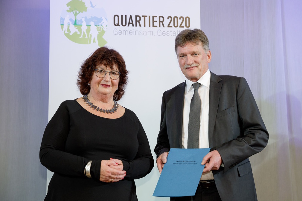 Preisverleihung des Ideenwettbewerbs zur Landesstrategie „Quartier 2020 - Gemeinsam.Gestalten.“: Preisträger Kolbingen