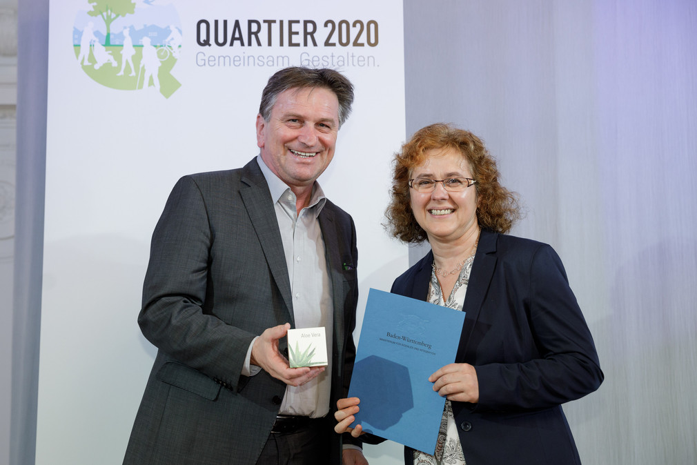 Preisverleihung des Ideenwettbewerbs zur Landesstrategie „Quartier 2020 - Gemeinsam.Gestalten.“: Preisträger Karlsruhe
