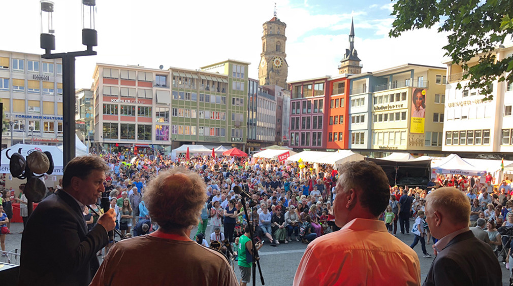 Festival der Kulturen 2018, Marktplatz Stuttgart