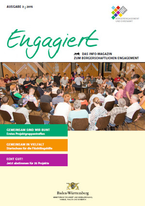 Engagiert - Das Infomagazin zum bürgerschaftlichen Engagement