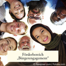 Zur Website "Förderbereich Bürgerengagement"