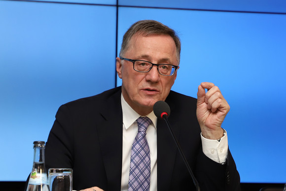 Pressekonferenz Impulse für die Innovationspolitik des Landes Der Technologiebeauftragte der Landesregierung, Prof. Dr. Wilhelm Bauer (Bild: Staatsministerium Baden-Württemberg)