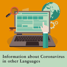 Informationen zum Coronavirus in mehreren Sprachen
