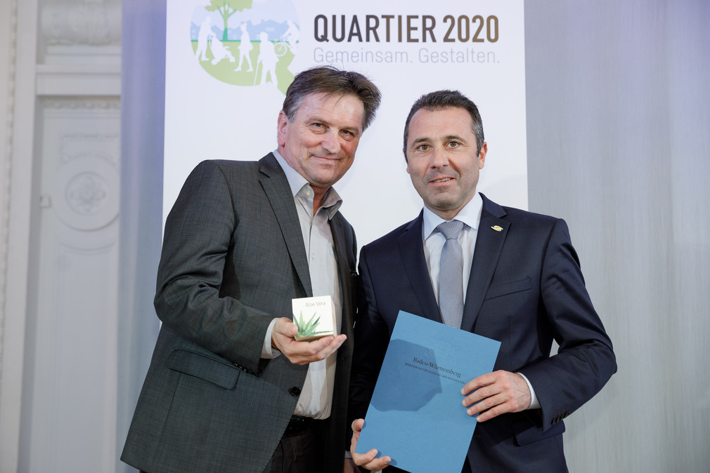 Preisverleihung des Ideenwettbewerbs zur Landesstrategie „Quartier 2020 - Gemeinsam.Gestalten.“: Preisträger Sinsheim