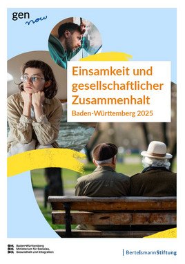 Titelblatt Studie Einsamkeit und gesellschaftlicher Zusammenhalt Baden-Württemberg 2025