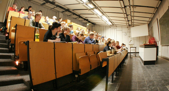 Studenten in Hörsaal