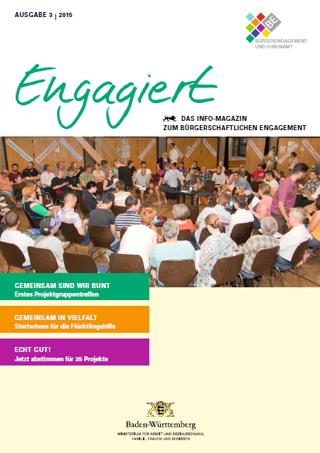 Engagiert - Das Infomagazin zum b&uuml;rgerschaftlichen Engagement