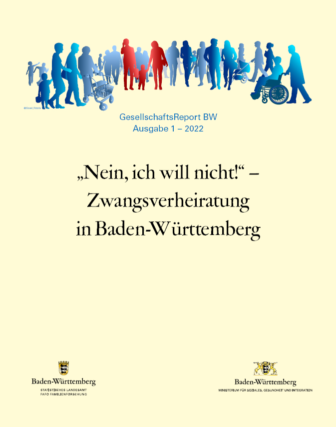 Silhouetten von Menschen in verschiedenen Lebenslagen