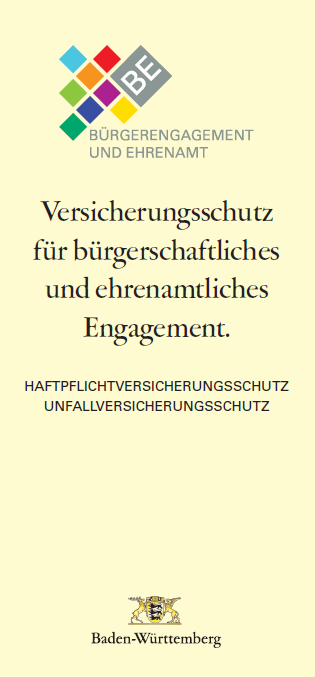 Versicherungsschutz f&uuml;r b&uuml;rgerschaftliches und ehrenamtliches Engagement